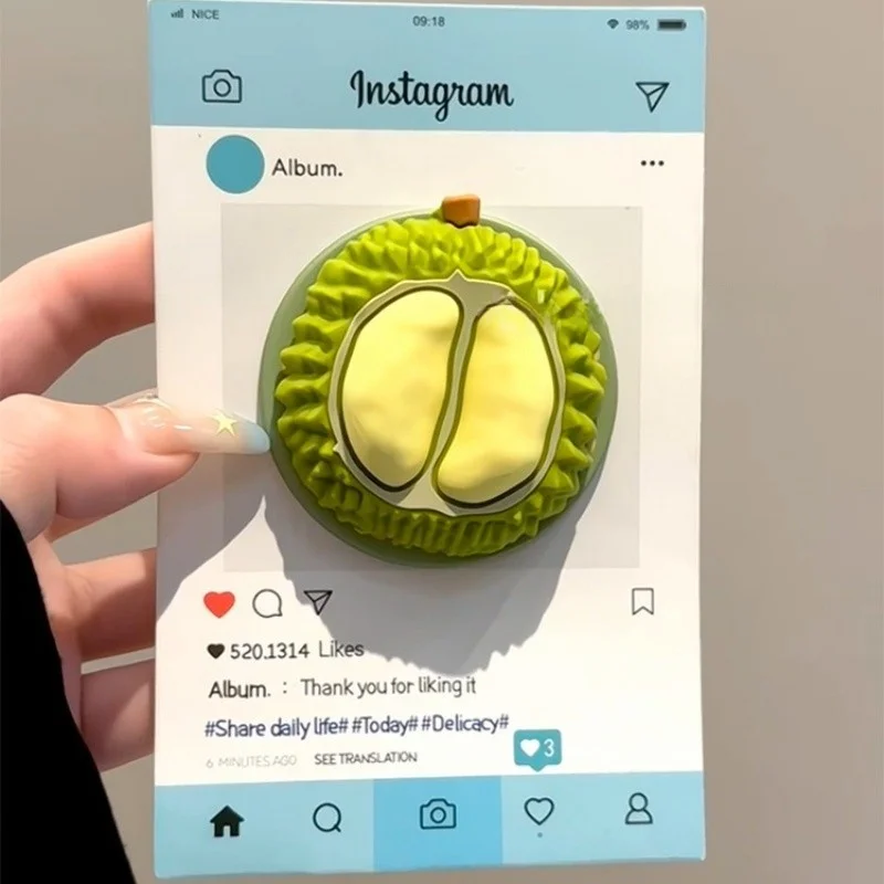 Милый 3D дуриан для Magsafe Griptok, держатель для телефона, поддержка iPhone 15 16, складной чехол для беспроводной зарядки, подставка для девочек, кронштейн
Милый 3D дуриан для Magsafe Griptok, держатель для телефона, поддержка iPhone 15 16, складной чехол для беспроводной зарядки, подставка для девочек, кронштейн