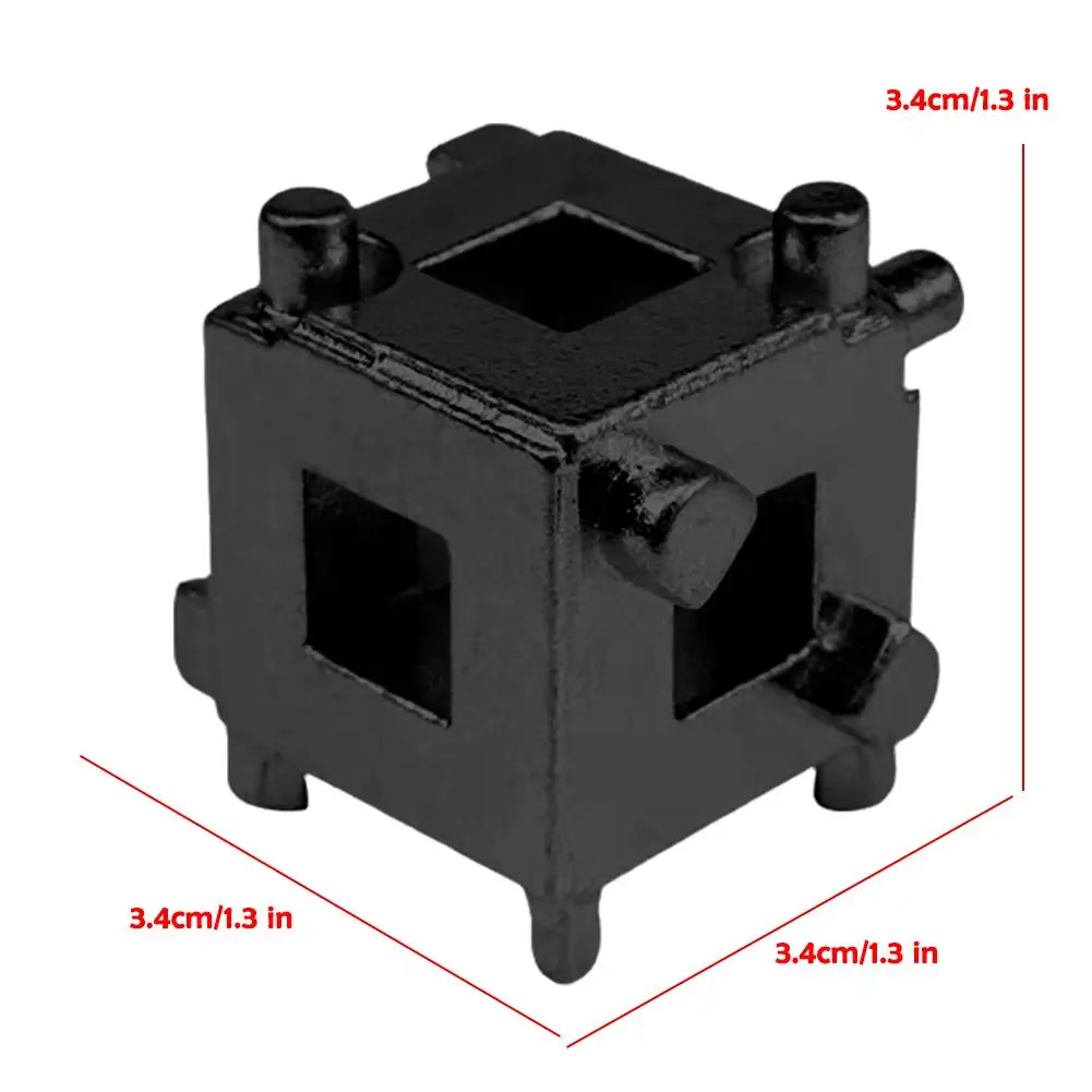 Rear Disc Brake Caliper Piston Rewind/Wind Back Cube 3/8" Replacement Pad Drive Tool Brake Tool Tool S6I6
Rear Disc Brake Caliper Piston Rewind/Wind Back Cube 3/8" Replacement Pad Drive Tool Brake Tool Tool S6I6