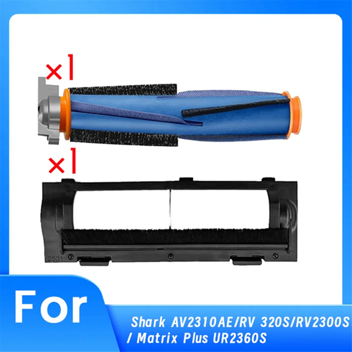 NEW Main Brush and Main Brush Cover for AV2310AE/RV2320S/RV2300S/ Matrix Plus UR2360S Robot Vacuum Sweeper Accessories
NEW Main Brush and Main Brush Cover for AV2310AE/RV2320S/RV2300S/ Matrix Plus UR2360S Robot Vacuum Sweeper Accessories