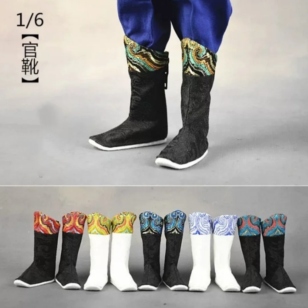 1/6 Ancient shoes Hanfu boots upturned male official boots F 12“ Figure toyss for 12inch Action Figure Model Toys
1/6 Ancient shoes Hanfu boots upturned male official boots F 12“ Figure toyss for 12inch Action Figure Model Toys