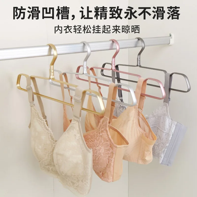Low Neck Stainless Steel Hanger Non Slip Slim Garment Hanger For Underwear Bra Trousers Daily Storage Pants Household Use
Low Neck Stainless Steel Hanger Non Slip Slim Garment Hanger For Underwear Bra Trousers Daily Storage Pants Household Use
