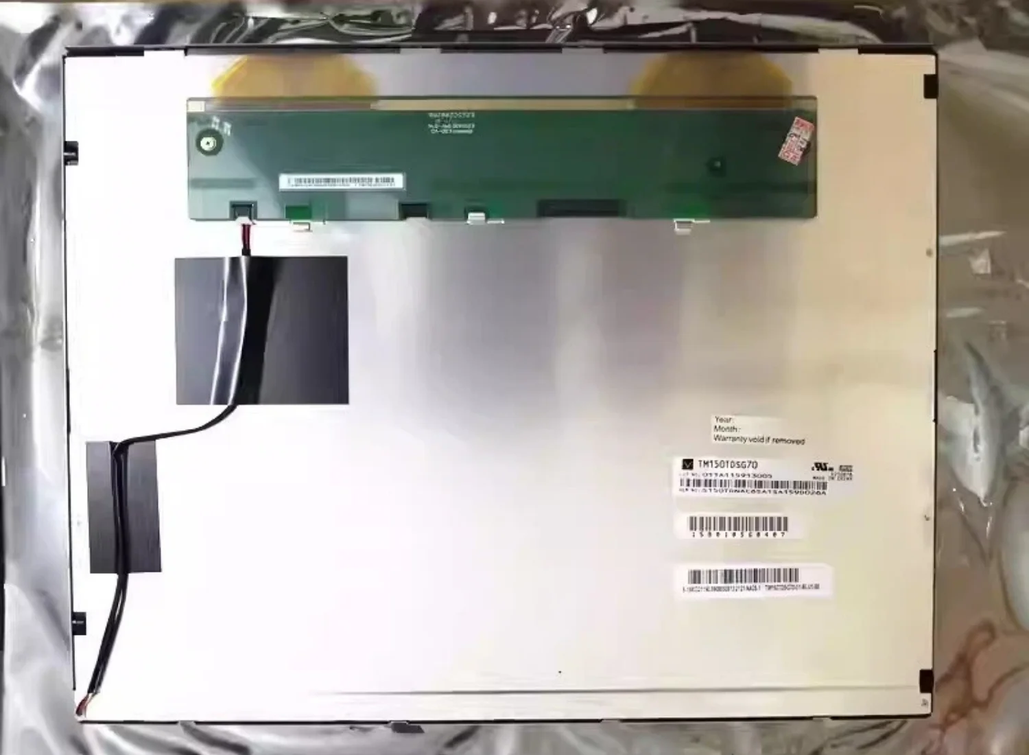 TM150TDSG70 15.0-inch 1024*768 New LCD Panel Screen
TM150TDSG70 15.0-inch 1024*768 New LCD Panel Screen