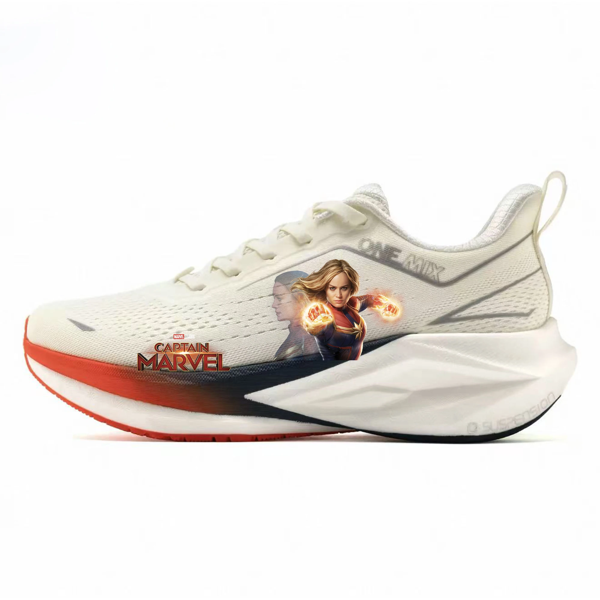 ONEMIX Marvel Captain Marvel Air Cushion Sports Shoes Men High Quality Outdoor Running Shoes Soft Soled Athletic Custom Sneakers
ONEMIX Marvel Captain Marvel Air Cushion Sports Shoes Men High Quality Outdoor Running Shoes Soft Soled Athletic Custom Sneakers