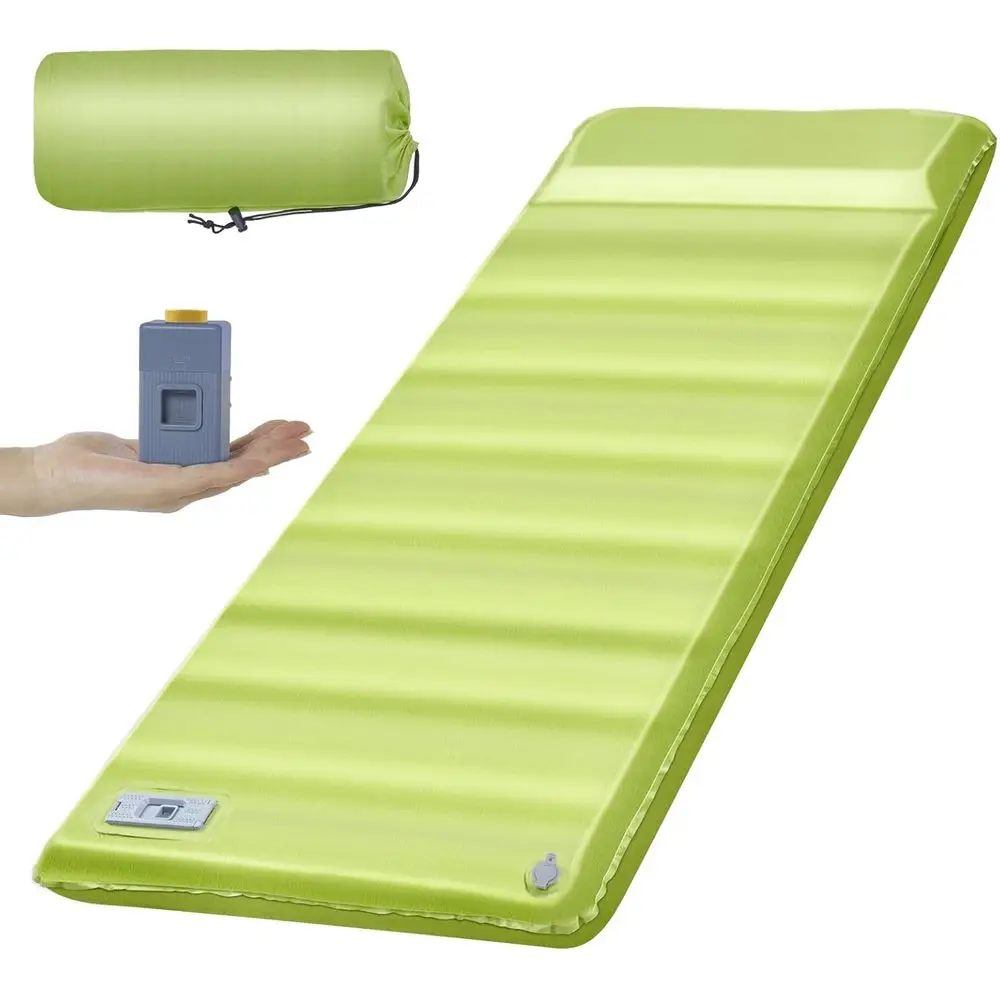 Ultra-Thick 4 Memory Foam Camping Pad with Pillow, Self-Inflating, 4-Season, Ideal for Outdoor Adventures
Ultra-Thick 4 Memory Foam Camping Pad with Pillow, Self-Inflating, 4-Season, Ideal for Outdoor Adventures
