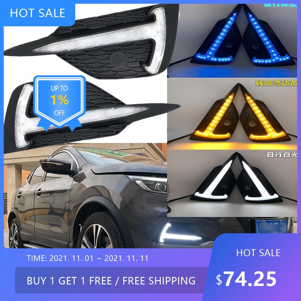 auto bumper headlight for Qashqai daytime light 2019~2021y auto accessories LED headlamp for Qashqai fog light
auto bumper headlight for Qashqai daytime light 2019~2021y auto accessories LED headlamp for Qashqai fog light
