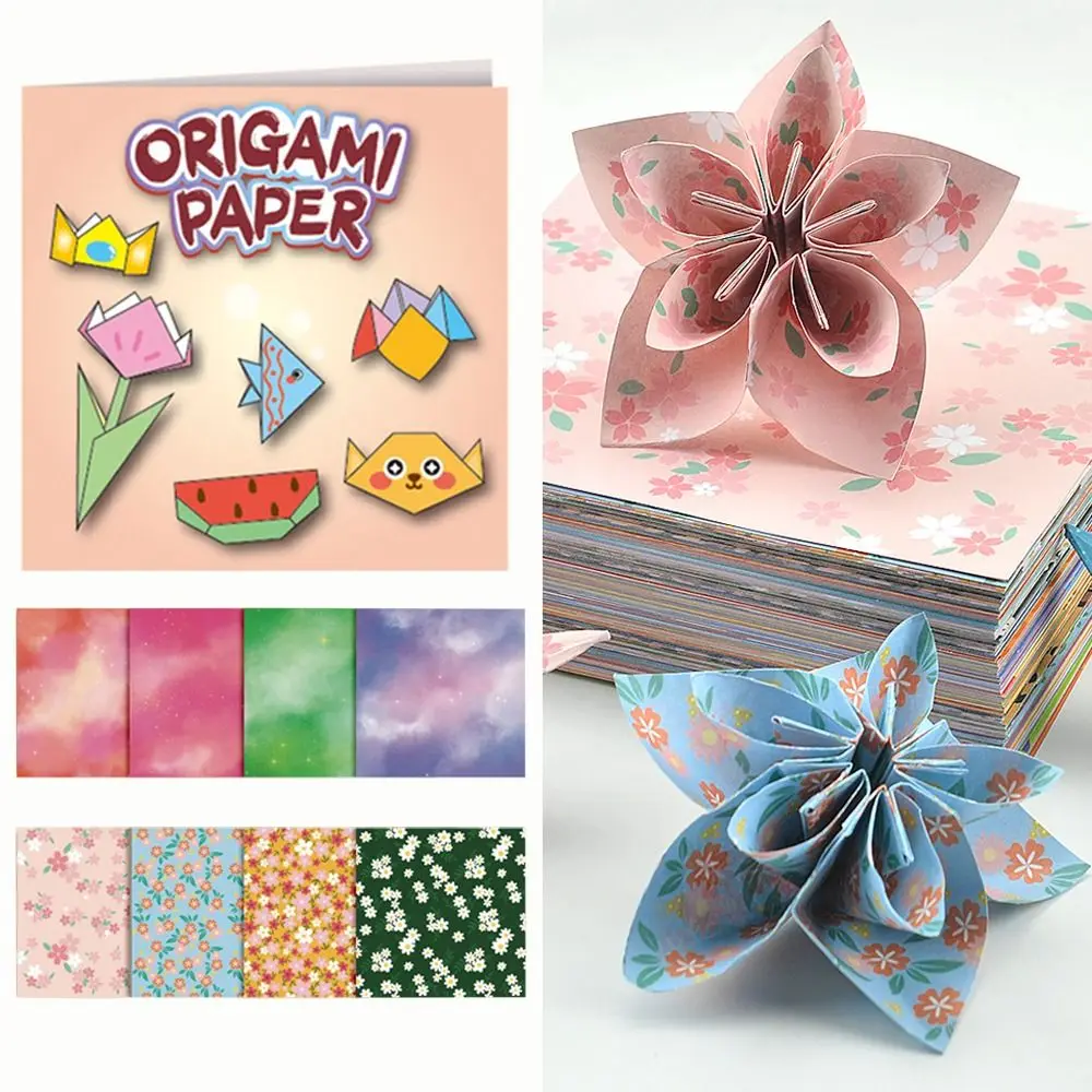 80 pcs Colorful Double Sided Origami Paper Fold Art Material 14x14cm Folding Papers DIY Handmade Flower Craft Paper Paper Art
80 pcs Colorful Double Sided Origami Paper Fold Art Material 14x14cm Folding Papers DIY Handmade Flower Craft Paper Paper Art