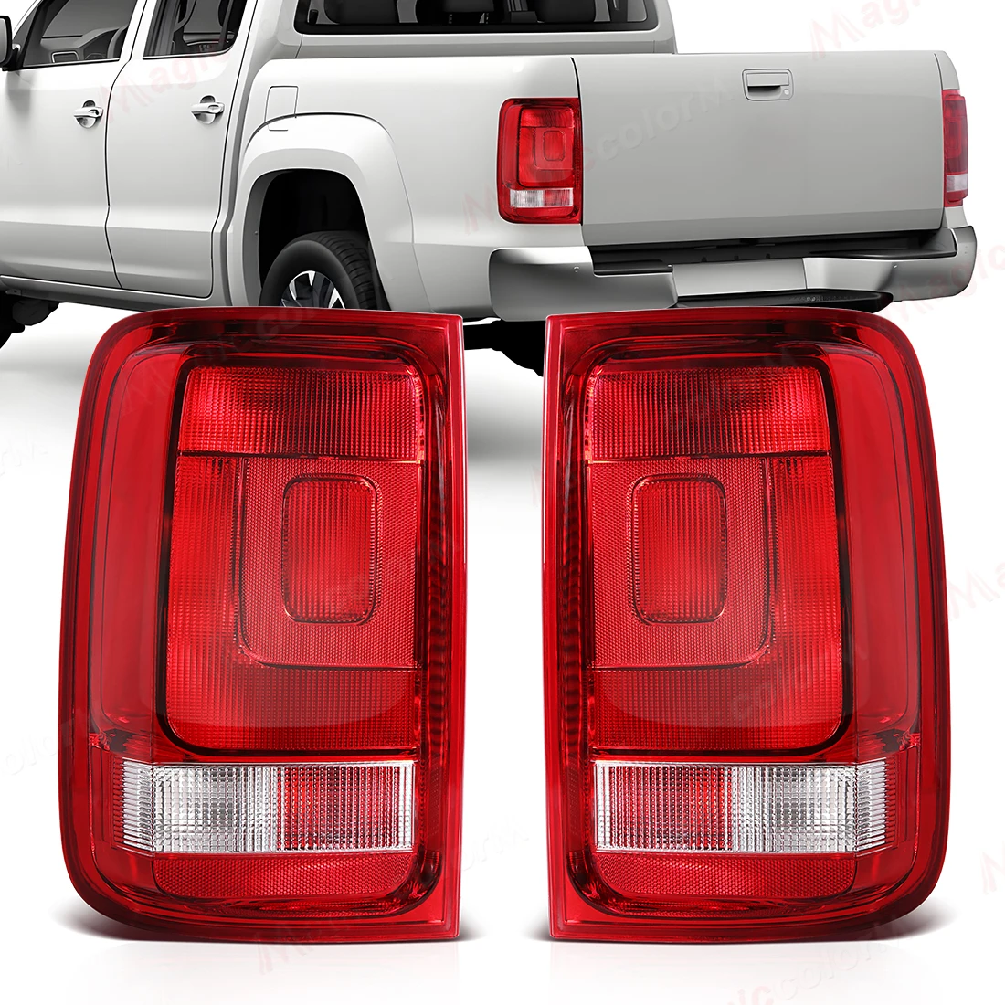 2pcs Rear Tail Lamp For VW Volkswagen Amarok pick up 2011 2012 2013-2022 Taillight Reverse Turn Signal Warning Lamp without Bulb
2pcs Rear Tail Lamp For VW Volkswagen Amarok pick up 2011 2012 2013-2022 Taillight Reverse Turn Signal Warning Lamp without Bulb