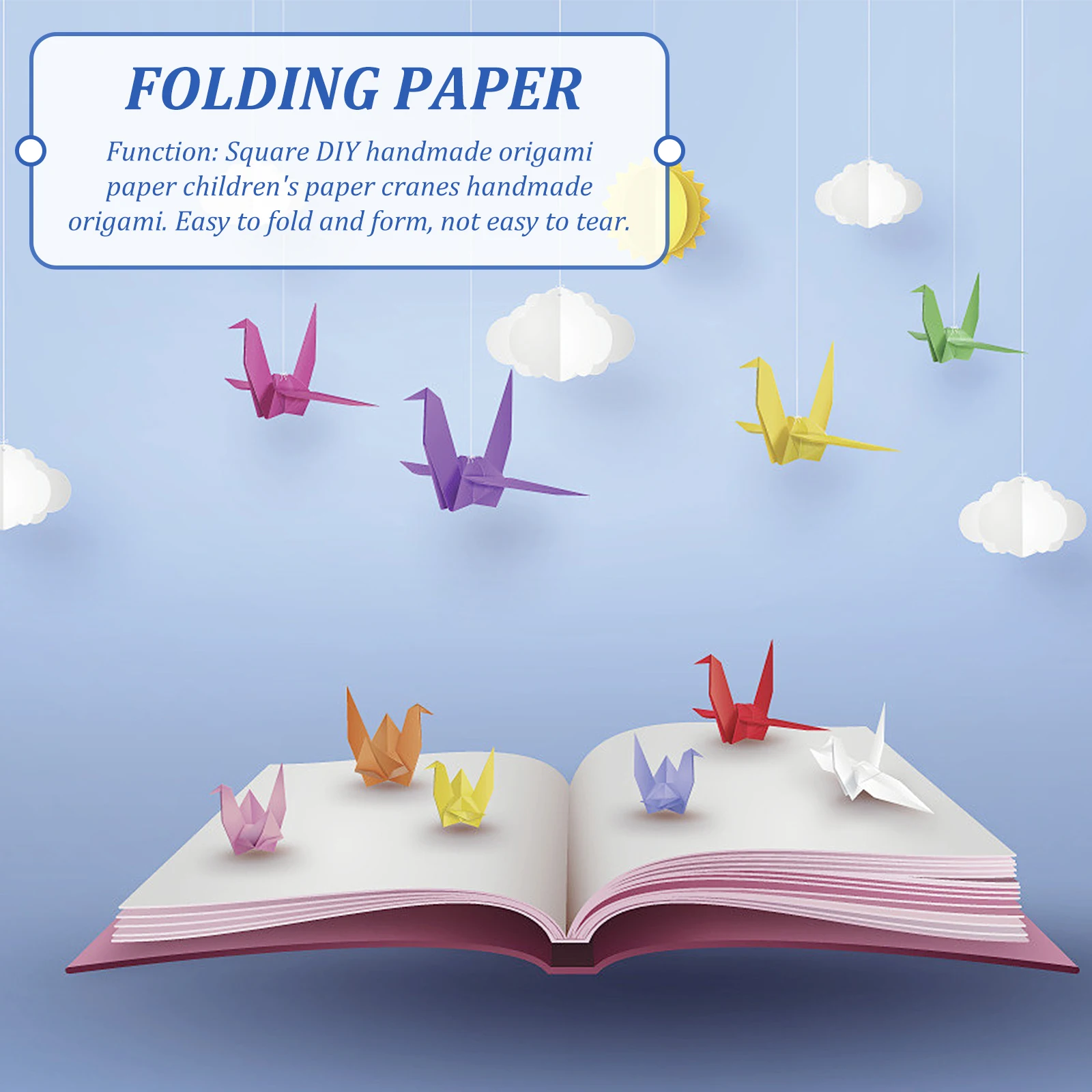 50 Sheets Art Craft Paper Colorful Origami Sheets for Handmade DIY Projects Scrapbooking Card Making Family Craft Time Fun
50 Sheets Art Craft Paper Colorful Origami Sheets for Handmade DIY Projects Scrapbooking Card Making Family Craft Time Fun