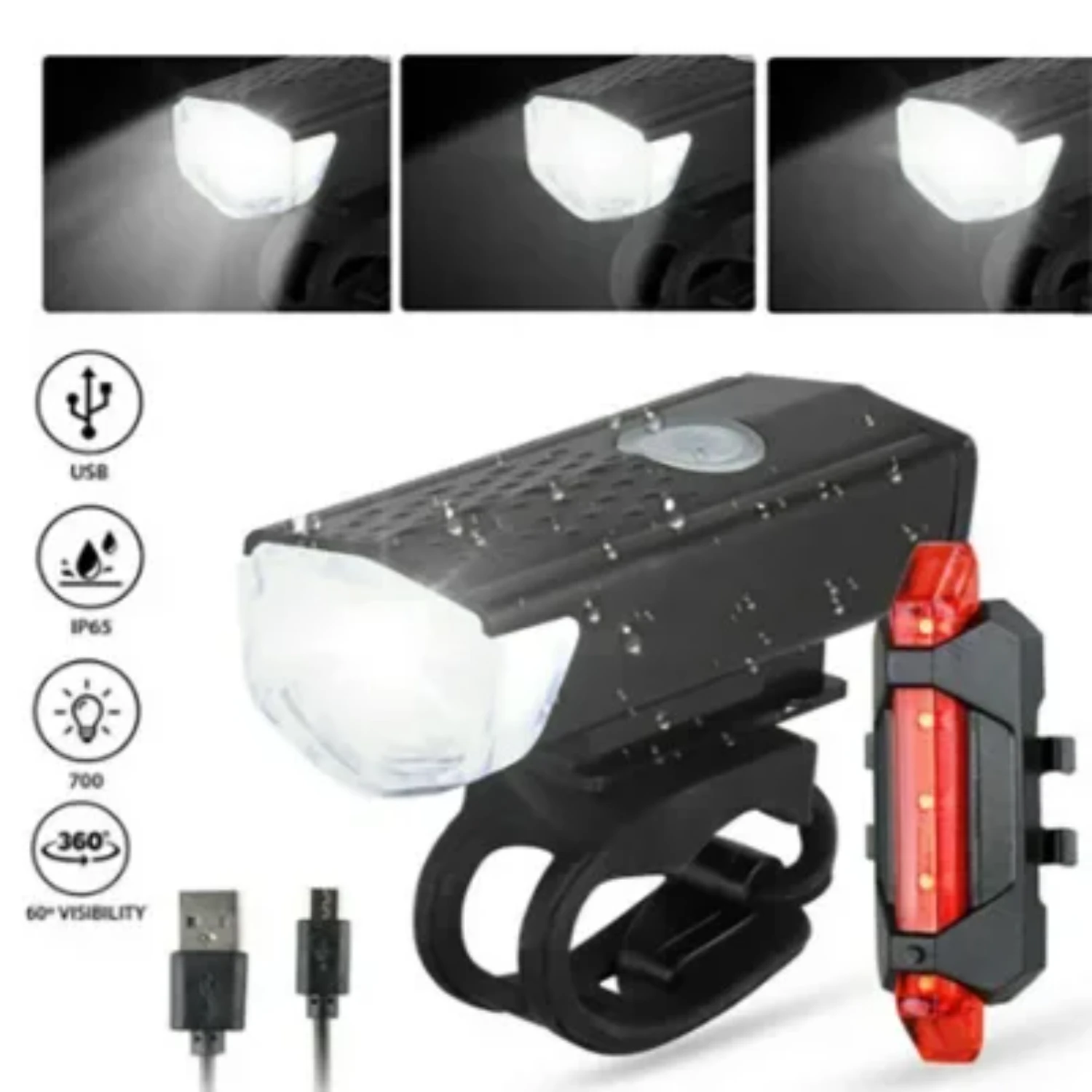 Cycling Light Bicycle Light USB Rechargeable Set Mountain Cycle Front Back Headlight Lamp Flashlight Front Bicycle Light
Cycling Light Bicycle Light USB Rechargeable Set Mountain Cycle Front Back Headlight Lamp Flashlight Front Bicycle Light
