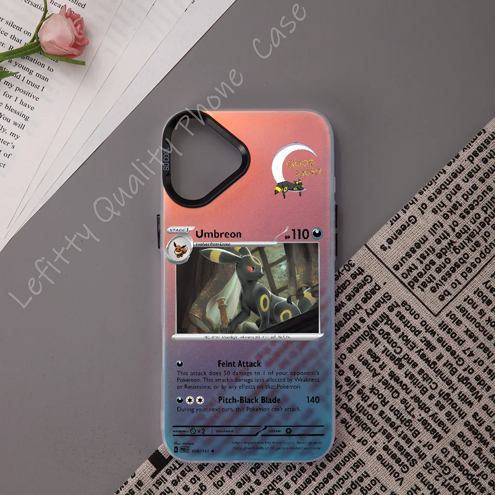 Umbreon Card Introduction Phone Case Laser Metallic For IPhone 16 15 14 13 12 11 Pro Max Matte Aurora Multicolor Gradient Cover
Umbreon Card Introduction Phone Case Laser Metallic For IPhone 16 15 14 13 12 11 Pro Max Matte Aurora Multicolor Gradient Cover