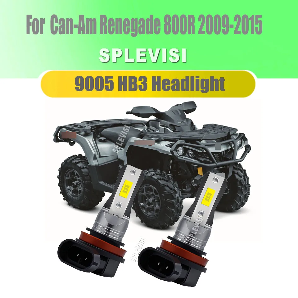 9005 HB3 LED Motorcycle Headlight - Shockproof Design - Off-Road Ready For Can-Am Renegade 800R 2009 2010 2011 2012 2013-2015
9005 HB3 LED Motorcycle Headlight - Shockproof Design - Off-Road Ready For Can-Am Renegade 800R 2009 2010 2011 2012 2013-2015