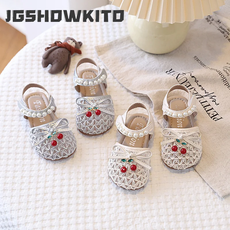 JGSHOWKITO Little Girls Sandals Kids Half Sandals Breathable with Cherry Fashion Princess Soft with Bow-knot Sweet Toe-wrapped
JGSHOWKITO Little Girls Sandals Kids Half Sandals Breathable with Cherry Fashion Princess Soft with Bow-knot Sweet Toe-wrapped
