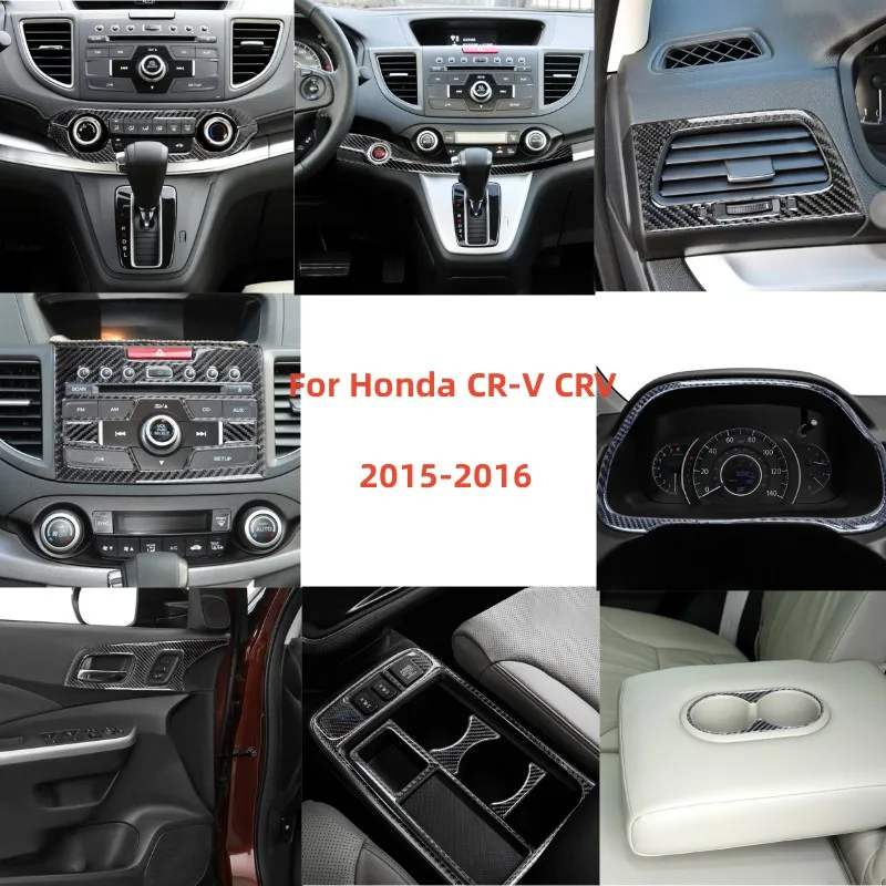 Black Car Interior Decoration Protection Carbon Fiber Sticker For Honda CR-V CRV 2015-2016 Styling Accessories
Black Car Interior Decoration Protection Carbon Fiber Sticker For Honda CR-V CRV 2015-2016 Styling Accessories