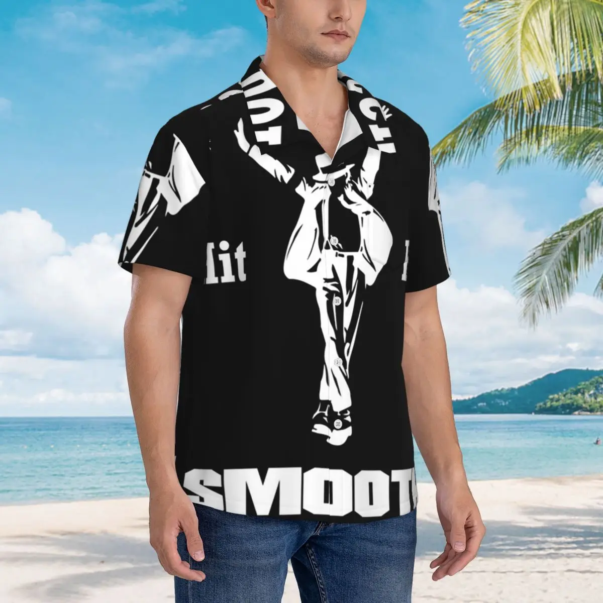 Vintage MJ Smooth Criminal Michael Jackson Hawaiian Shirts Casual Men Short Sleeve Shirt for Summer Beach Men's Button Tops
Vintage MJ Smooth Criminal Michael Jackson Hawaiian Shirts Casual Men Short Sleeve Shirt for Summer Beach Men's Button Tops