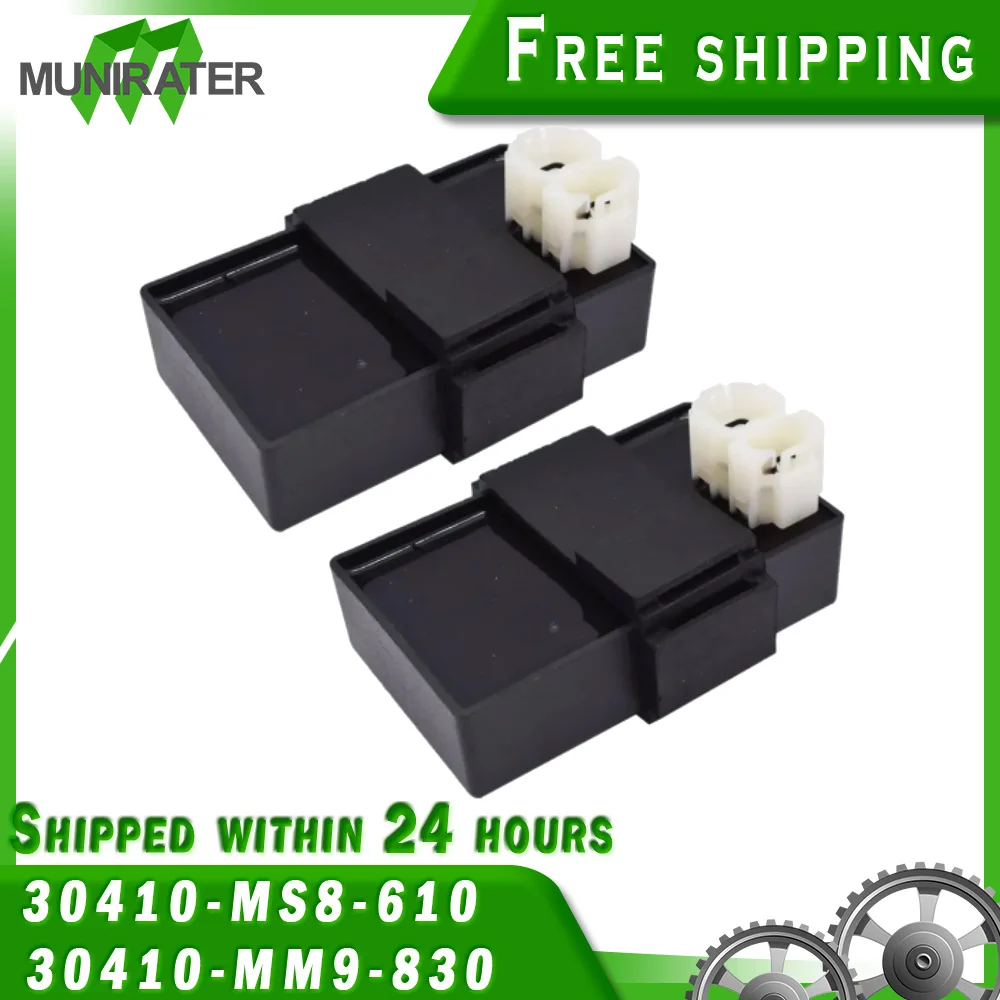 MS8 CDI Ignition Box 2Pcs Replacement for Honda XL 600 V Transalp XRV 650 Africa Twin 583cc 30410-MS8-610
MS8 CDI Ignition Box 2Pcs Replacement for Honda XL 600 V Transalp XRV 650 Africa Twin 583cc 30410-MS8-610