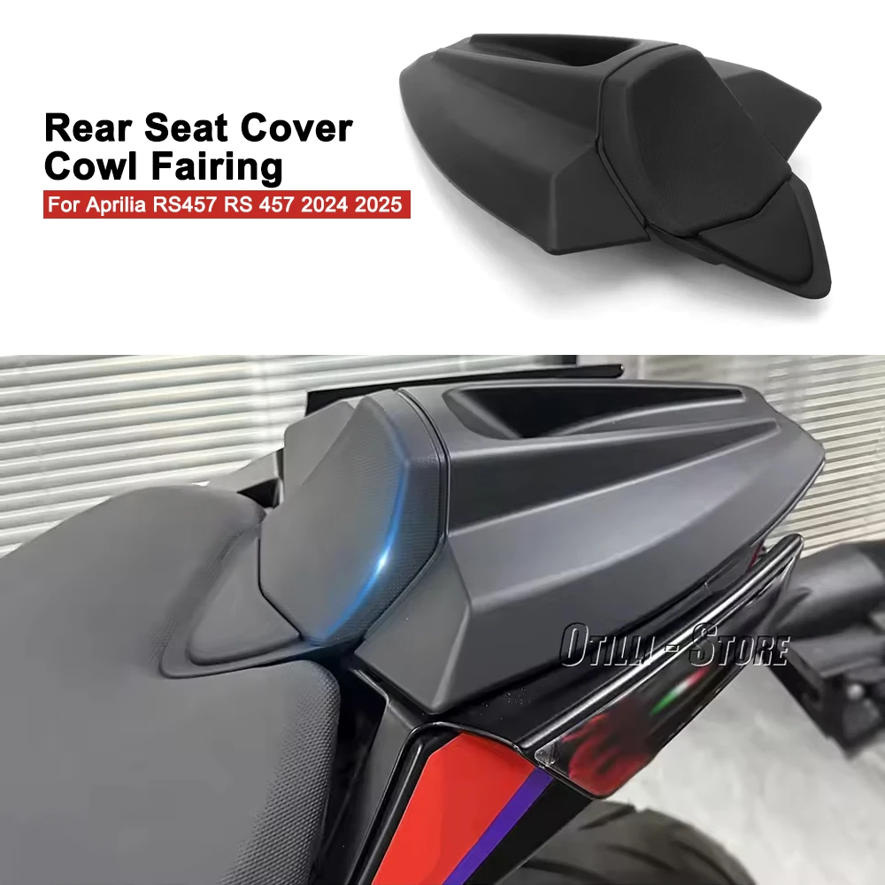 Rear Seat Cover Cowl Fairing Rear Passenger Pillion Black Carbon Fiber Motorcycle Accessories For Aprilia RS457 RS 457 2024 2025
Rear Seat Cover Cowl Fairing Rear Passenger Pillion Black Carbon Fiber Motorcycle Accessories For Aprilia RS457 RS 457 2024 2025