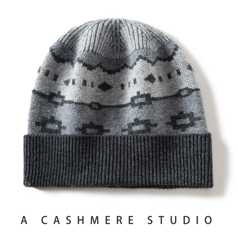 100% pure cashmere hat for couples, jacquard yarn hat, thick and warm, fashionable knitted hat
100% pure cashmere hat for couples, jacquard yarn hat, thick and warm, fashionable knitted hat