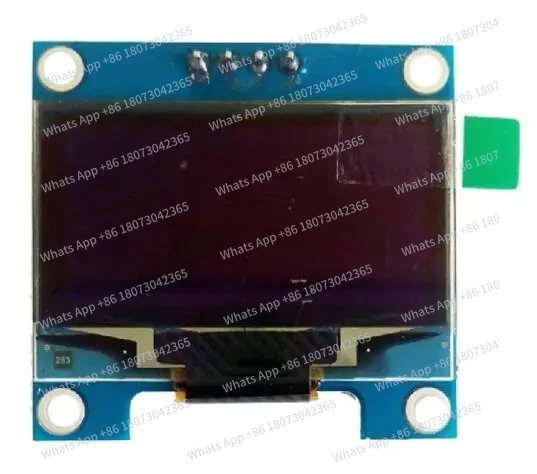 Maithoga 1,3-дюймовый 4-контактный модуль белого экрана SSD1306 SH1106 Привод 128*64 Интерфейс 3,3-5 В (Версия. А)
Maithoga 1,3-дюймовый 4-контактный модуль белого экрана SSD1306 SH1106 Привод 128*64 Интерфейс 3,3-5 В (Версия. А)