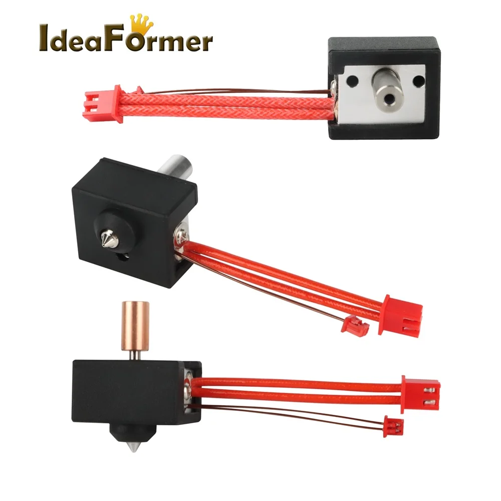 Bimetal Heat break Throat Hotend Kit 24V 40W/50W Extruder Kit J-head 1.75mm Stainless Steel For Ender 3 S1 Pro Hotend 3D Printer
Bimetal Heat break Throat Hotend Kit 24V 40W/50W Extruder Kit J-head 1.75mm Stainless Steel For Ender 3 S1 Pro Hotend 3D Printer