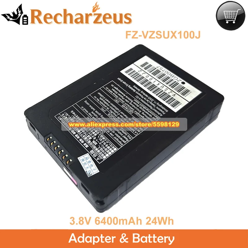 FZ-VZSUX100J Battery VZSUX100J VZSUX100J2 for FZ-E1 FZ-X1 FZ-A3 Tablet 3.8V 6400mAh 24Wh
FZ-VZSUX100J Battery VZSUX100J VZSUX100J2 for FZ-E1 FZ-X1 FZ-A3 Tablet 3.8V 6400mAh 24Wh