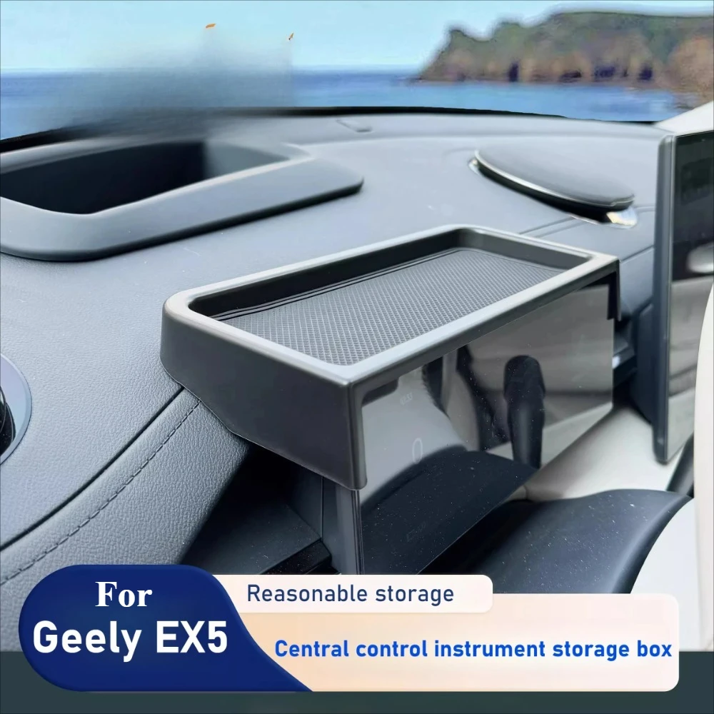 For Geely Galaxy E5 EX5 Central Control Screen Rear Storage Box Dashboard Organizer Case Anti-slip Tray Interior Stowing Tidying
For Geely Galaxy E5 EX5 Central Control Screen Rear Storage Box Dashboard Organizer Case Anti-slip Tray Interior Stowing Tidying