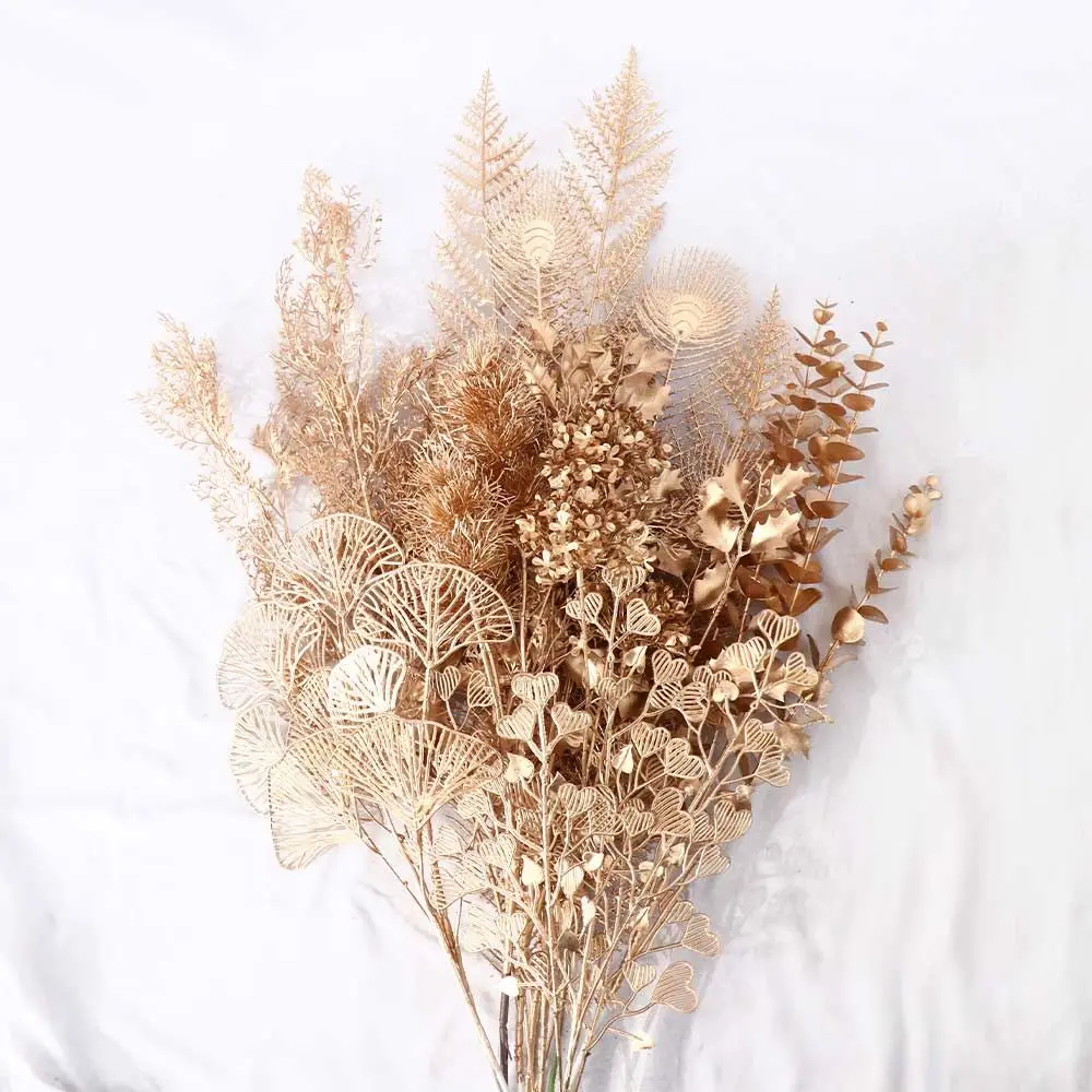 DIY Photo Props Golden Maple Leaf Christmas Artificial Plants Fake Flower Artificial Flower Christmas Decoration
DIY Photo Props Golden Maple Leaf Christmas Artificial Plants Fake Flower Artificial Flower Christmas Decoration