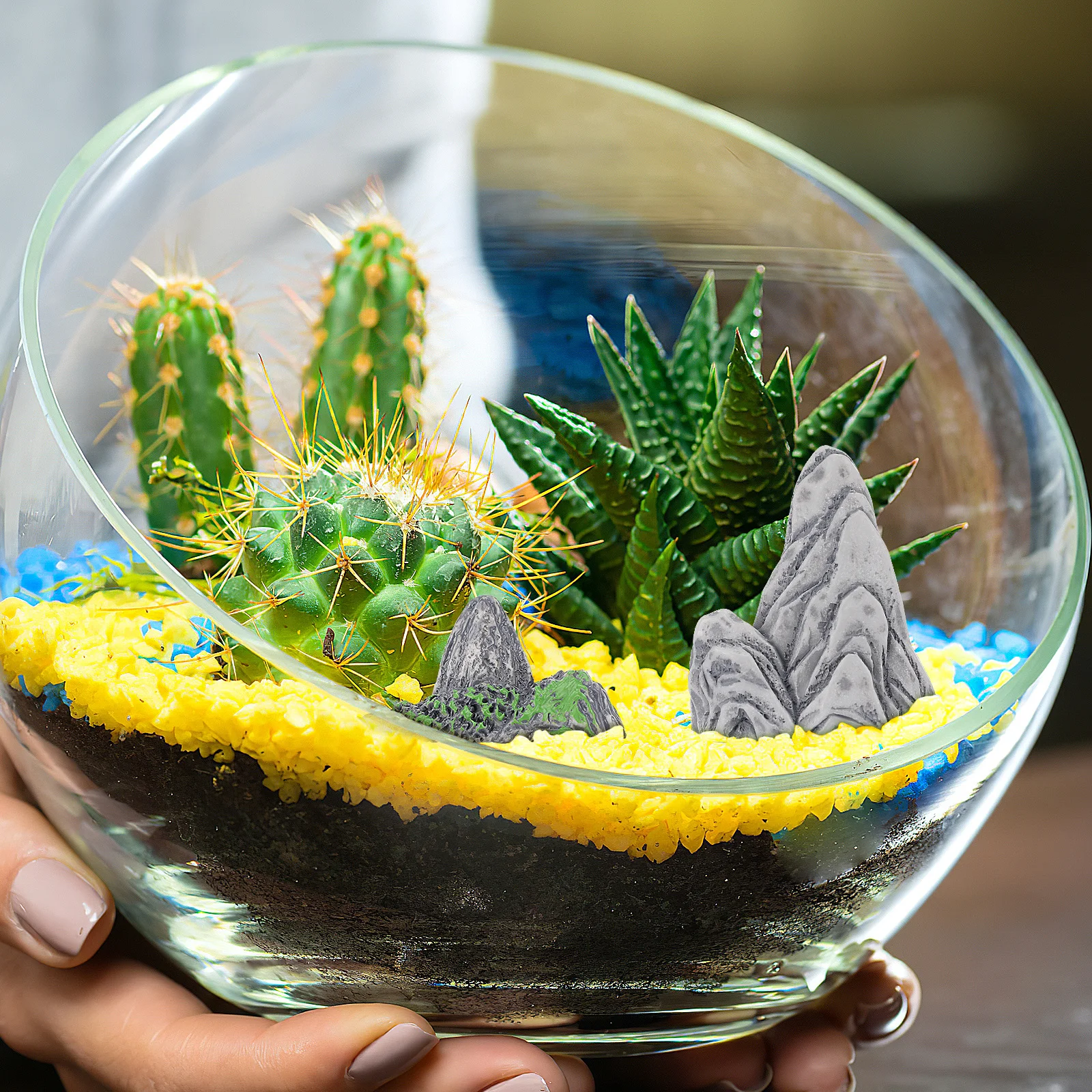 8pcs Aquarium Rockeries Resin Mini Rock Garden Decor Bonsai Landscaping Fish Tank Ornament Modeling Decoration
8pcs Aquarium Rockeries Resin Mini Rock Garden Decor Bonsai Landscaping Fish Tank Ornament Modeling Decoration