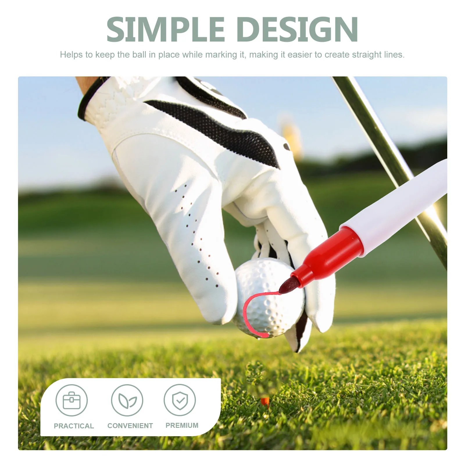 4Pcs Outdoor Golf Ball Alignment Tool Reusable Plastic Stencil for Golfs Practice Training Supply
4Pcs Outdoor Golf Ball Alignment Tool Reusable Plastic Stencil for Golfs Practice Training Supply