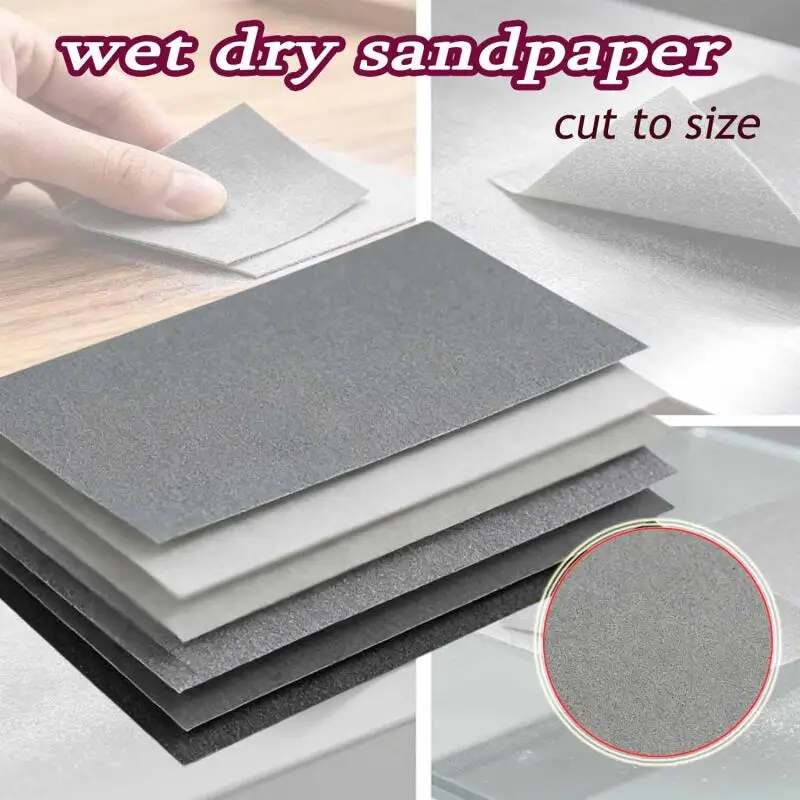 10/20pcs Sandpaper 80 280 800 1000 2000 2500 4000 Grit Sand Paper Water/Dry Sanding Paper Abrasive Tools
10/20pcs Sandpaper 80 280 800 1000 2000 2500 4000 Grit Sand Paper Water/Dry Sanding Paper Abrasive Tools