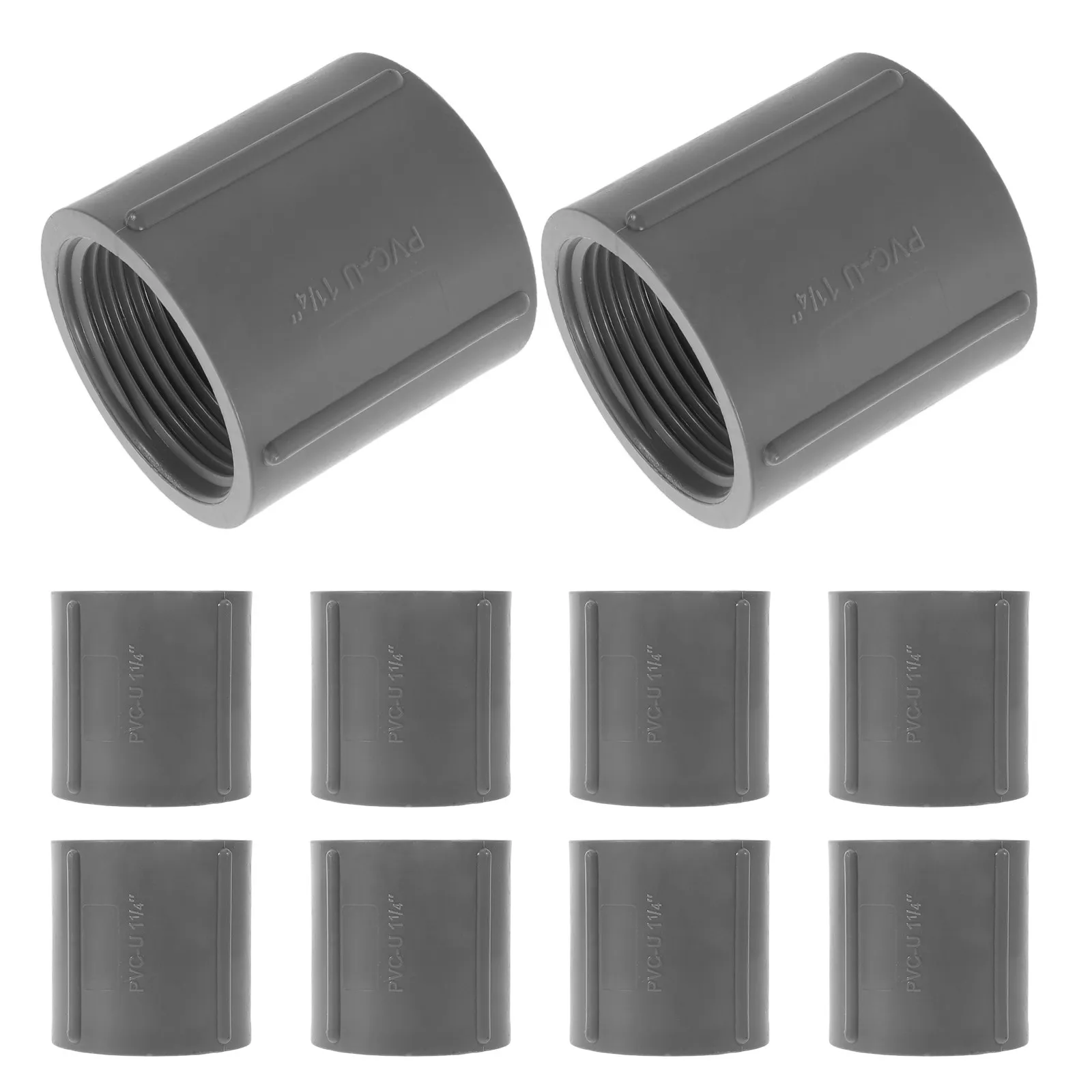 10Pcs Irrigation Riser Adapter Double Female Threaded Pipe Coupling PVC Connector for Garden Sprinkler Drip Irrigation Pool Pipe
10Pcs Irrigation Riser Adapter Double Female Threaded Pipe Coupling PVC Connector for Garden Sprinkler Drip Irrigation Pool Pipe