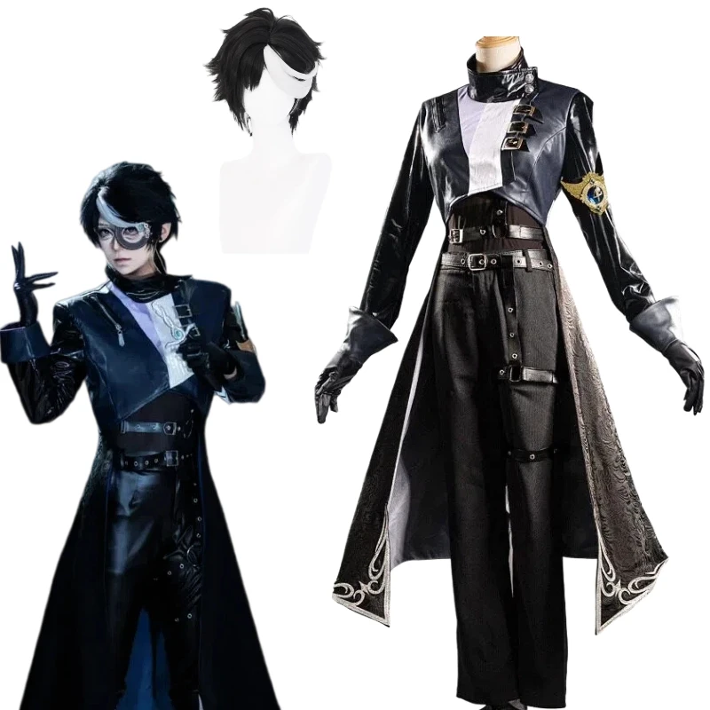 Game Identity Ⅴ Cosplay Noir Costume Black Lining Pants Leather Jacket with Accessories Full Set for Men Halloween Party
Game Identity Ⅴ Cosplay Noir Costume Black Lining Pants Leather Jacket with Accessories Full Set for Men Halloween Party