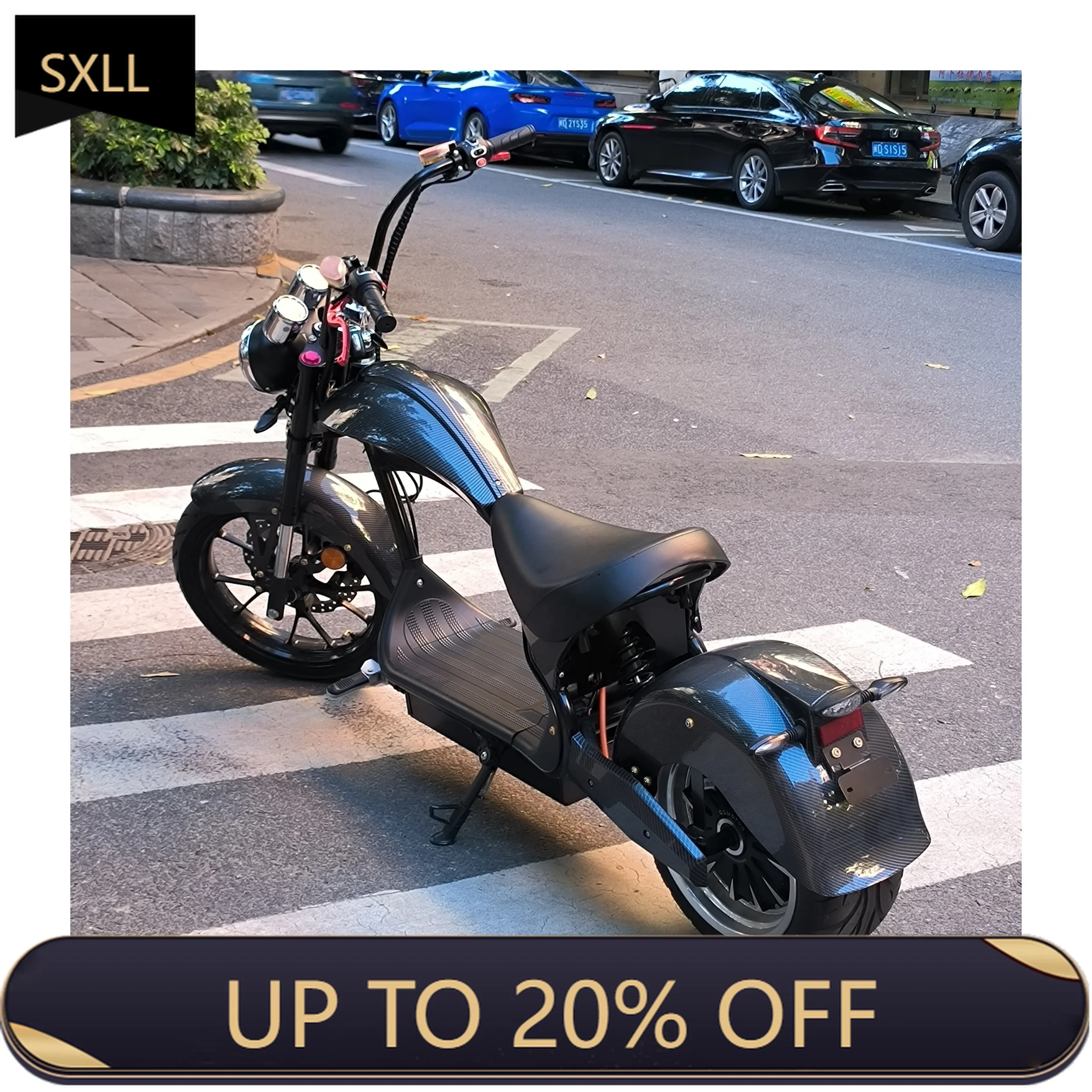 SXLL New 4000w 75km/h chopper EEC COC fat tire electric city coco scooter motorcycle MH3
SXLL New 4000w 75km/h chopper EEC COC fat tire electric city coco scooter motorcycle MH3