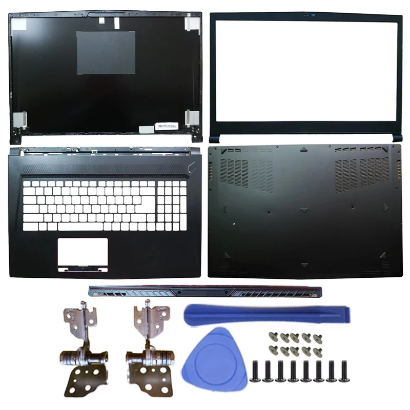 Laptop Case For MSI GS73 MS-17B1 B3 B4 B5 B6 B7 Notebook Back Cover/Front Frame/Hinges Cover/Palmrest/Bottom Laptop Accessories
Laptop Case For MSI GS73 MS-17B1 B3 B4 B5 B6 B7 Notebook Back Cover/Front Frame/Hinges Cover/Palmrest/Bottom Laptop Accessories