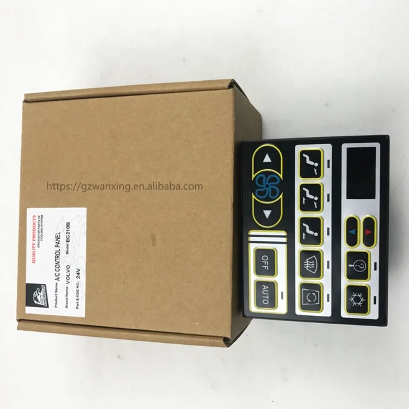 EC290B EC360B 24V Air Conditioner Controller Panel ECC 14530573 VOE14590052 14590052 for Volvo
EC290B EC360B 24V Air Conditioner Controller Panel ECC 14530573 VOE14590052 14590052 for Volvo