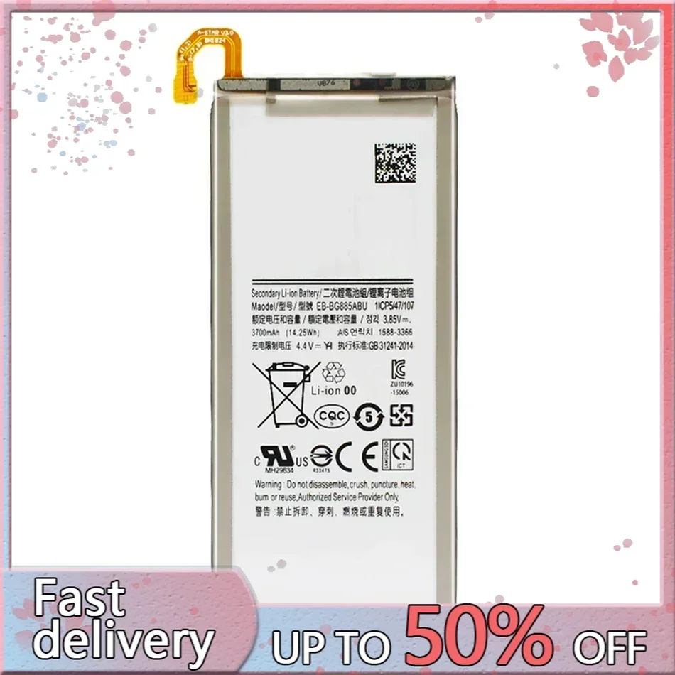 Replacement Battery EB-BG885ABU 3700Mah For Samsung Galaxy (A8 A9) Star SM-G885F G8850 G885Y + Batteries Warranty
Replacement Battery EB-BG885ABU 3700Mah For Samsung Galaxy (A8 A9) Star SM-G885F G8850 G885Y + Batteries Warranty