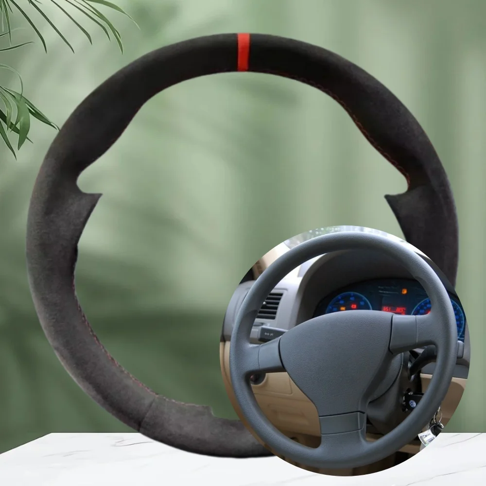 Чехол на руль из замши для Volkswagen VW Old Golf 5 (V) MK5 Polo Jetta Tiguan Sagitar Touran Caddy, автомобильные аксессуары
Чехол на руль из замши для Volkswagen VW Old Golf 5 (V) MK5 Polo Jetta Tiguan Sagitar Touran Caddy, автомобильные аксессуары