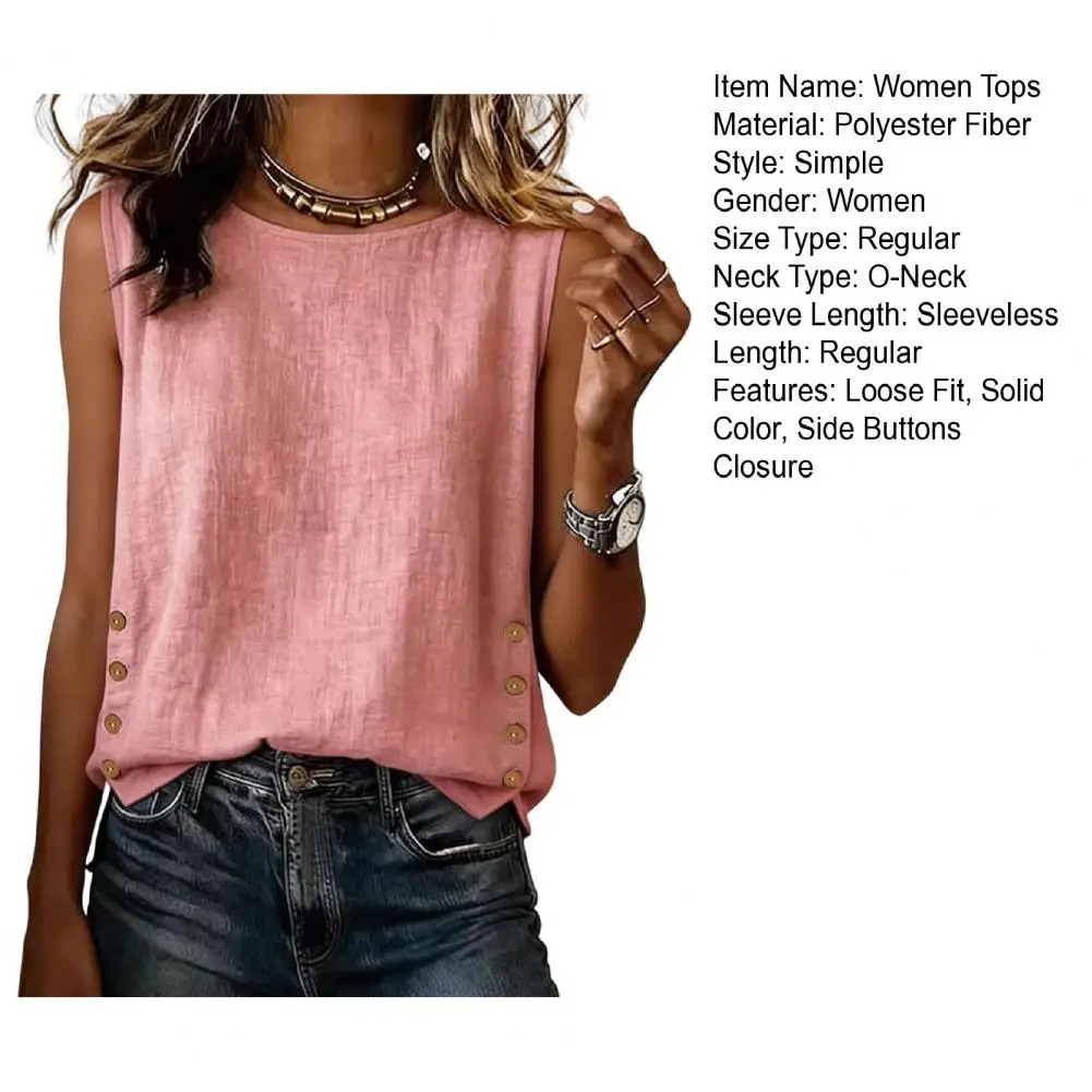 Vintage Women's Tank Tops Solid Color Top Vest Casual Summer Tops Sleeveless Blouse Women Loose Vests 2026 New Fit Vest
Vintage Women's Tank Tops Solid Color Top Vest Casual Summer Tops Sleeveless Blouse Women Loose Vests 2026 New Fit Vest