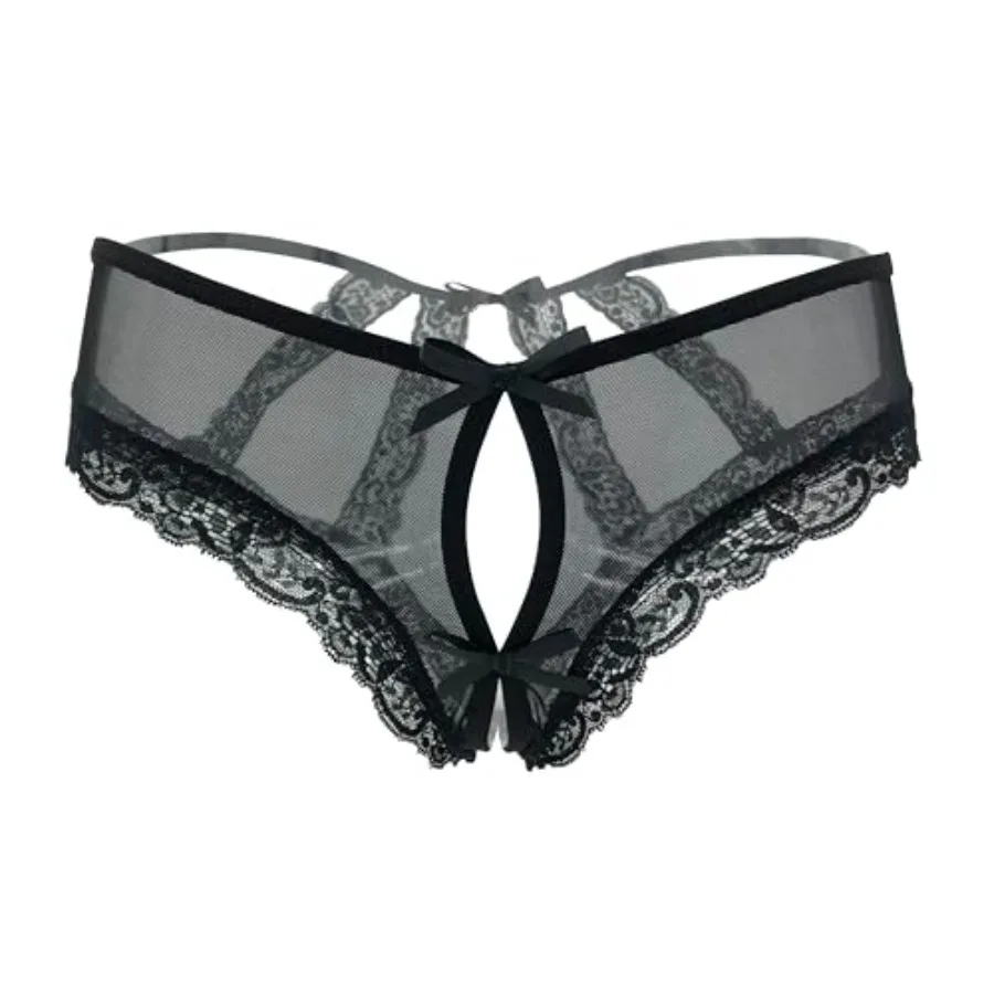 Women's lace briefs sexy panties with cage back
Women's lace briefs sexy panties with cage back