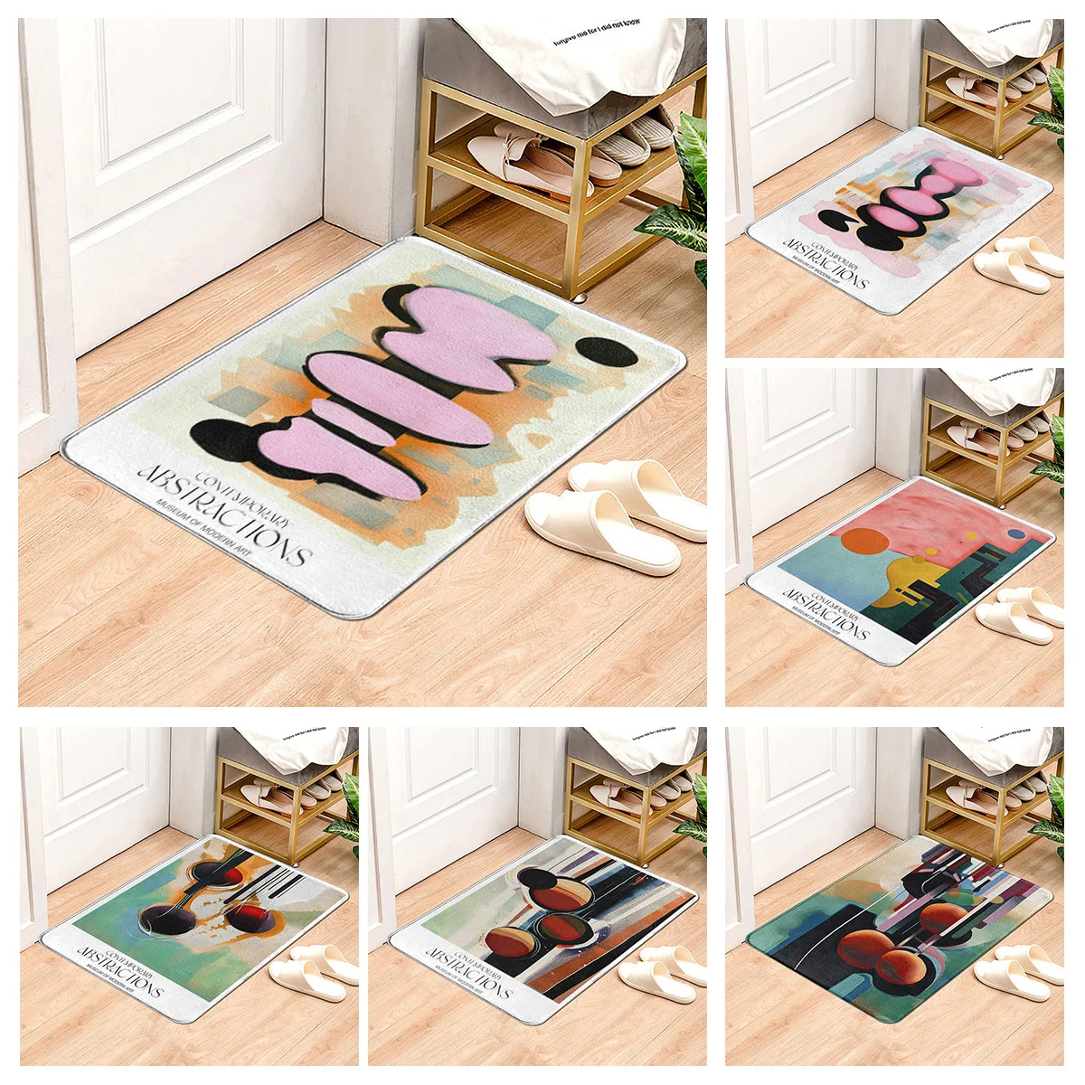 Abstract geometric door mat 60x 90cm non-slip floor mat door mat waterproof mildew living room decoration 40x60cm Carpet
Abstract geometric door mat 60x 90cm non-slip floor mat door mat waterproof mildew living room decoration 40x60cm Carpet