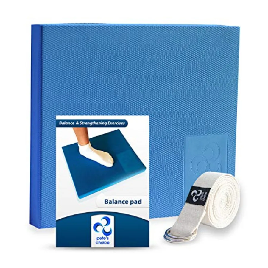 or Foam Baance Pad - Free Stretching Strap and Booket Extra arge Baance Pads - Physica Therapy Anke and Knee Rehab
or Foam Baance Pad - Free Stretching Strap and Booket Extra arge Baance Pads - Physica Therapy Anke and Knee Rehab