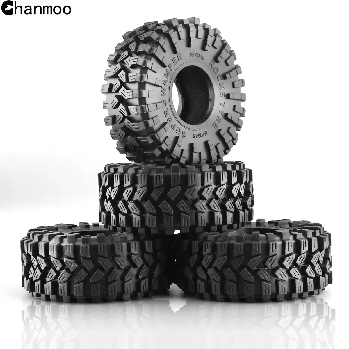 1,9-дюймовые резиновые шины, грязевые колеса с пеной для 1:10 RC гусеничного автомобиля, рок-багги TRX4 Axial SCX10 90046, детали Capra
1,9-дюймовые резиновые шины, грязевые колеса с пеной для 1:10 RC гусеничного автомобиля, рок-багги TRX4 Axial SCX10 90046, детали Capra