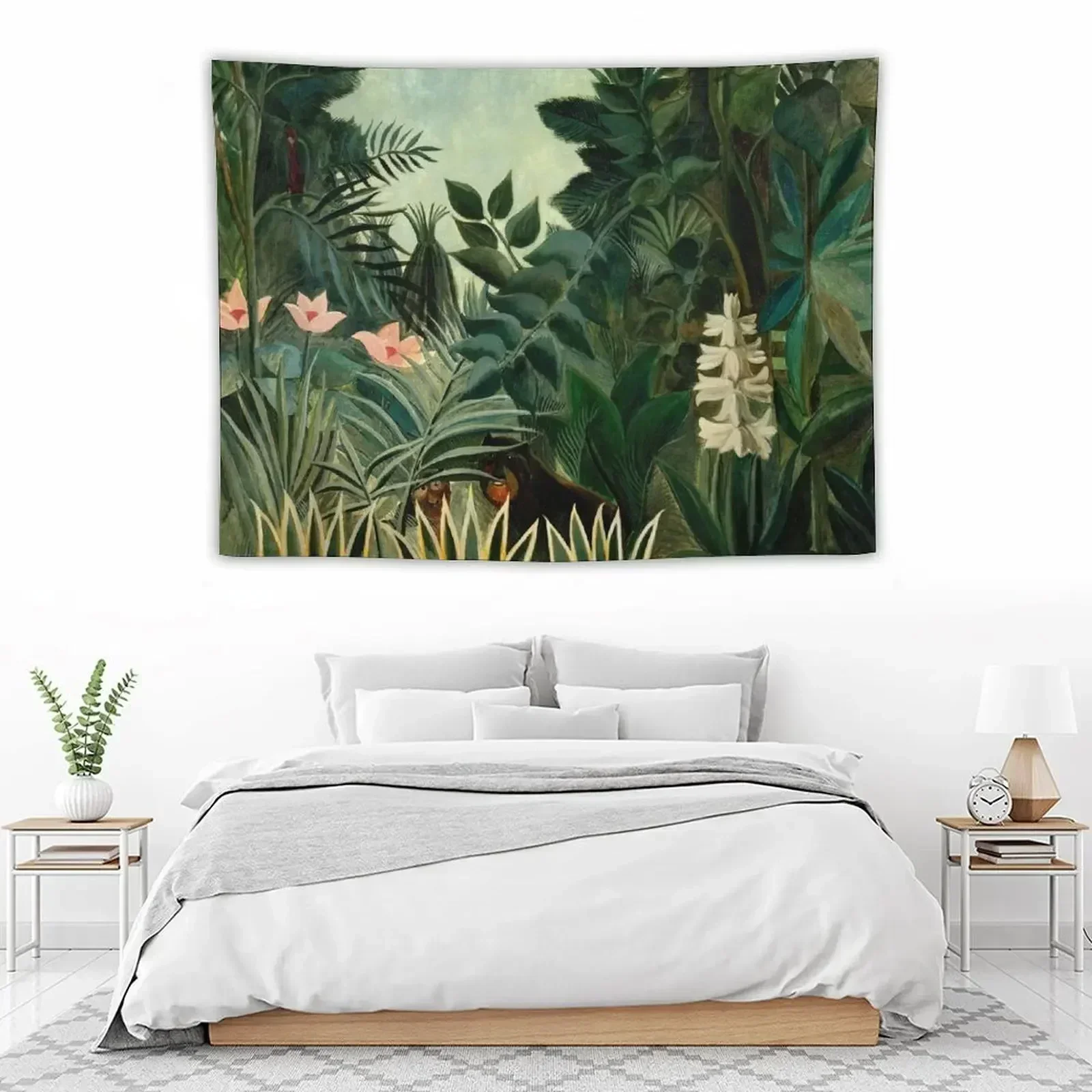 The Equatorial Jungle - Henri Rousseau Tapestry Wall Tapestries Room Decor For Girls Tapestry
The Equatorial Jungle - Henri Rousseau Tapestry Wall Tapestries Room Decor For Girls Tapestry