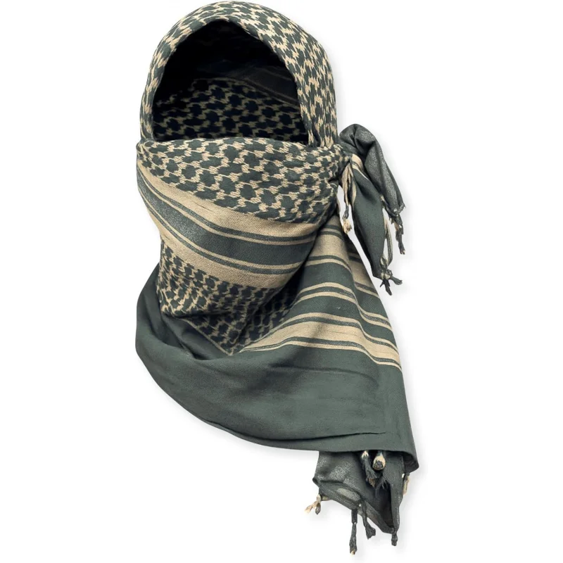 Shemagh Tactical Scarf, Middle Eastern Desert Hood, Bandana, Keffiyeh, Military Style, 100% Cotton, 42" x 42"
Shemagh Tactical Scarf, Middle Eastern Desert Hood, Bandana, Keffiyeh, Military Style, 100% Cotton, 42" x 42"
