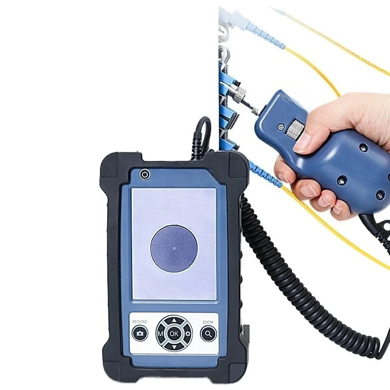Optical Fiber End Face Detector KIP-600V Handheld Optical Fiber End Face Detection Microscope
Optical Fiber End Face Detector KIP-600V Handheld Optical Fiber End Face Detection Microscope