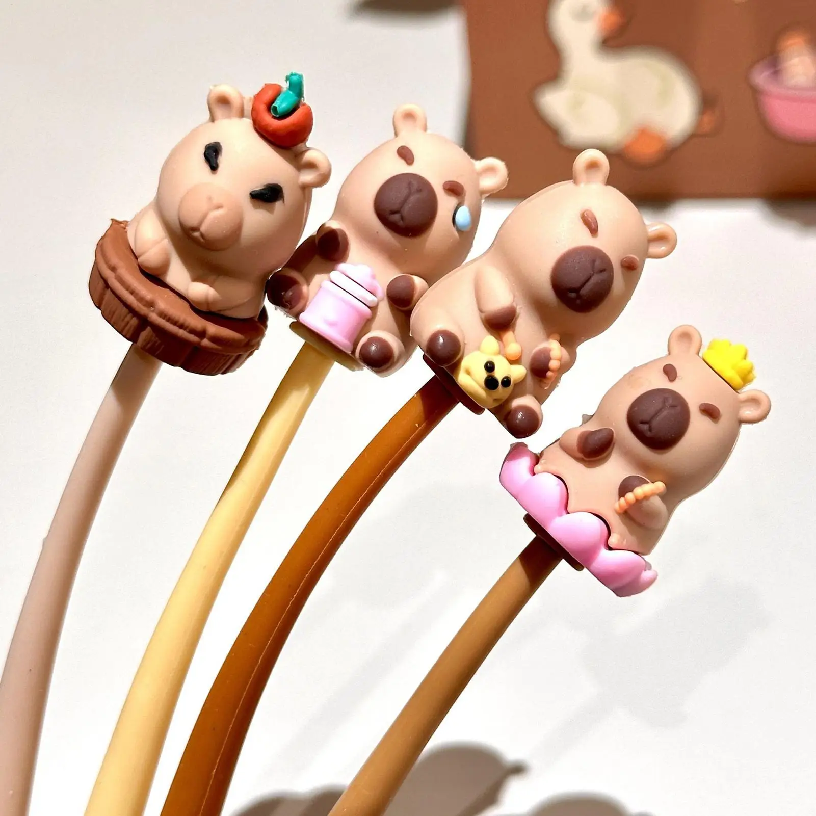 Capybara Pens 0.5 Mm Capybara Stress Relief Pens School Stationery Supplies 48 Piece For Classroom Prizes Kids Student Party
Capybara Pens 0.5 Mm Capybara Stress Relief Pens School Stationery Supplies 48 Piece For Classroom Prizes Kids Student Party