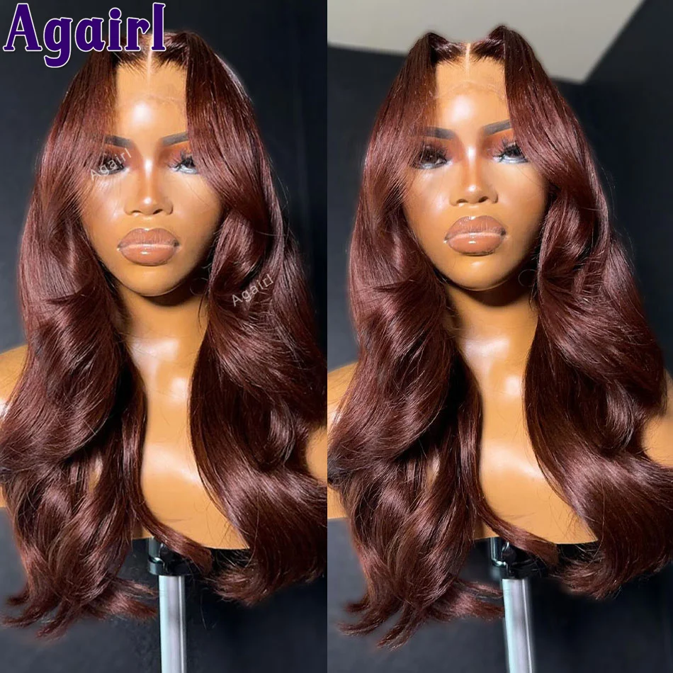 36 Inch Body Wave Human Hair Wigs Dark Red Brown Colored 200% 13x4 13x6 Lace Frontal Wig Pre Plucked 6X4 5X5 Lace Wigs For Women
36 Inch Body Wave Human Hair Wigs Dark Red Brown Colored 200% 13x4 13x6 Lace Frontal Wig Pre Plucked 6X4 5X5 Lace Wigs For Women