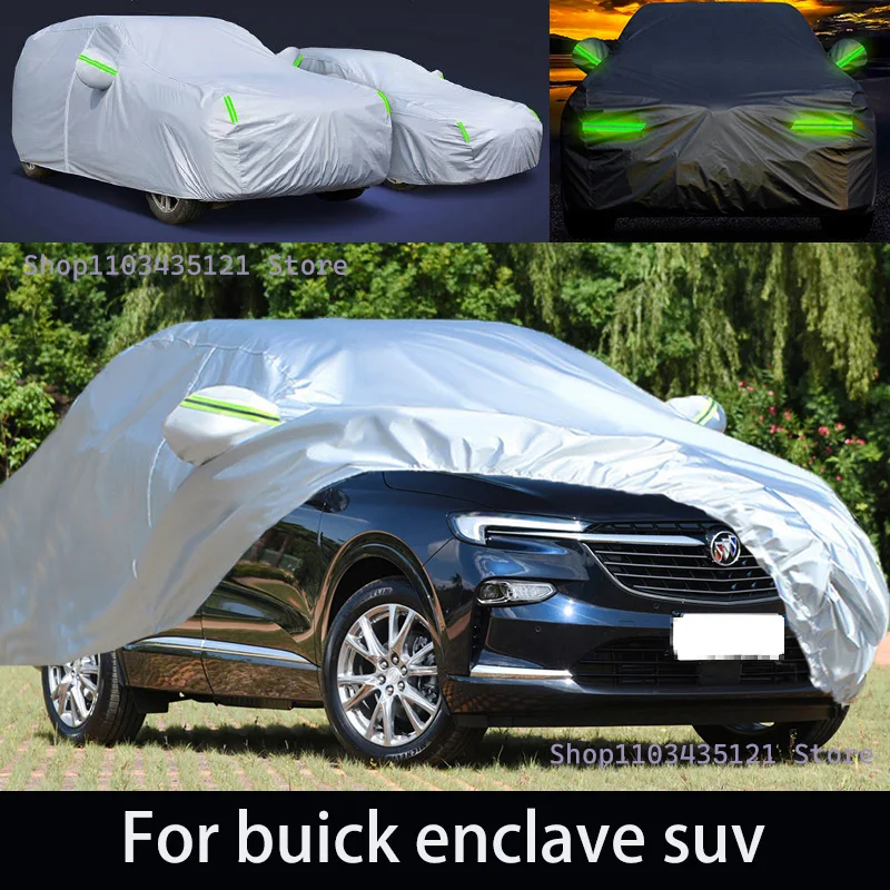 For buick enclave suv Outdoor Protection Full Car Covers Snow Cover Sunshade Waterproof Dustproof Exterior Car accessories
For buick enclave suv Outdoor Protection Full Car Covers Snow Cover Sunshade Waterproof Dustproof Exterior Car accessories