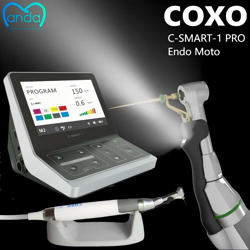 COXO Hot selling product C-SMART-I pro Endo Motor Smart with LED Lamp 16:1 Standard Contra Angle with Apex locatordent
COXO Hot selling product C-SMART-I pro Endo Motor Smart with LED Lamp 16:1 Standard Contra Angle with Apex locatordent