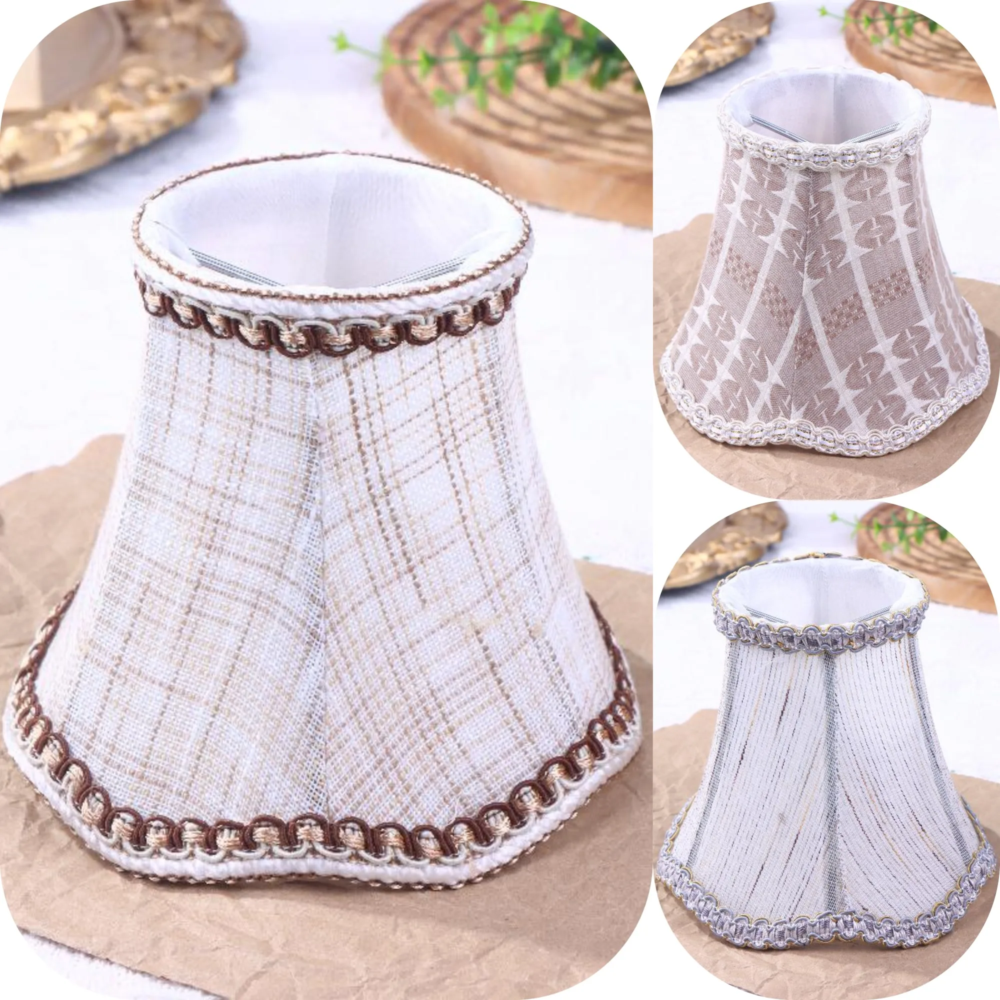 13x12x8cm Wall Lamp Cover Enclosure Accessories Retro Lampshade Jacquard Fabric Chandelier Handmade Cloth Lampshade
13x12x8cm Wall Lamp Cover Enclosure Accessories Retro Lampshade Jacquard Fabric Chandelier Handmade Cloth Lampshade
