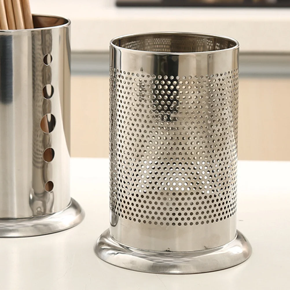 2Pcs Rustproof Stainless Steel Chopsticks Holder Widen Flat Base Silverware Storage Box with Efficient Drainage Holes for Spoons
2Pcs Rustproof Stainless Steel Chopsticks Holder Widen Flat Base Silverware Storage Box with Efficient Drainage Holes for Spoons